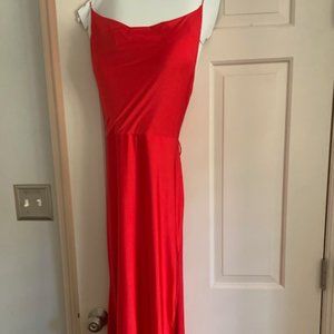 Long Formal Red Dress Size 4 (Fits Like a 2)